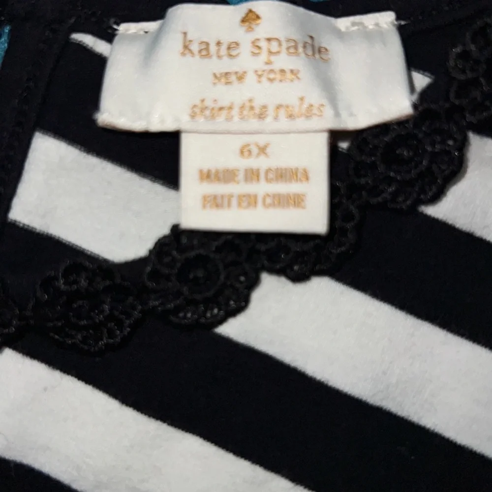 Like NEW Kate Spade girls cold shoulder top! - Picture 4 of 5